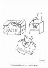 Holy Spirit Gifts Coloring Page Sketch sketch template