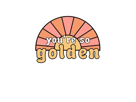 Golden Harry Styles Svg