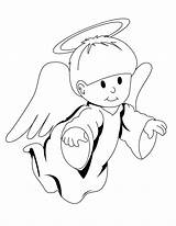 Free Printable Angel Coloring Pages For Kids sketch template