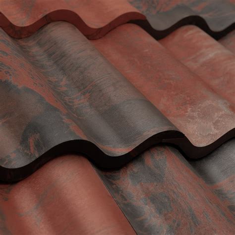 Synthetic Spanish Roof Tiles - Composite Faux Barrel Tile Roofing