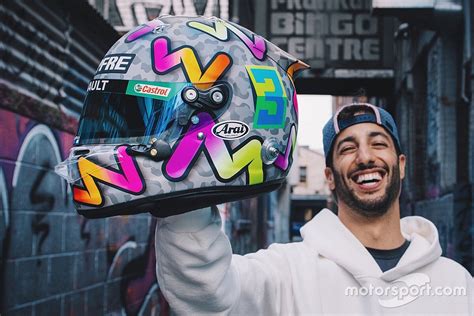 Daniel Ricciardo Helmet : The formula 1 series is in austin, texas ...