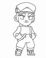 Fang Brawl Stars Coloring Pages  WONDER DAY — For sketch template