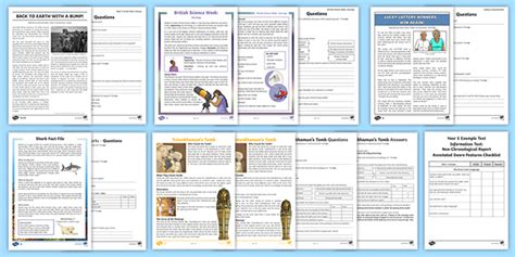 Non-Chronological Reports Examples | KS2 Resource Pack