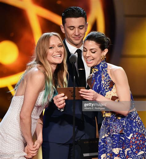 46th Annual Daytime Emmy Awards - Show PASADENA, CALIFORNIA - MAY 05: (L-R) Marci Miller, Billy ...