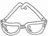Sun Glasses Coloring Page  Coloringish sketch template