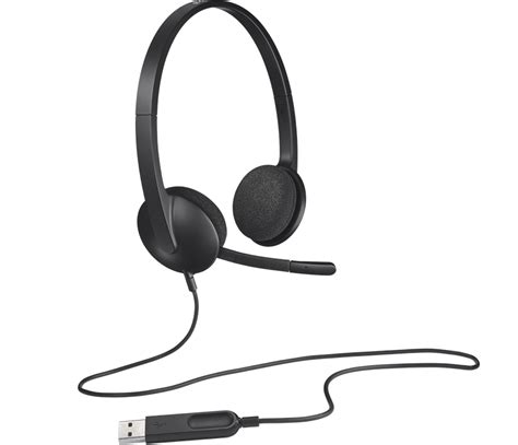 Logitech H340 USB Headset with Noise-Cancelling Mic