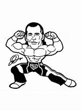 Wwe Seth Rollins Coloring Pages Coloring sketch template