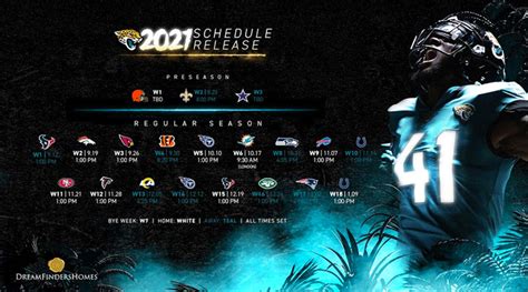 Jacksonville Jaguars Schedule 2021 - AthlonSports.com | Expert ...