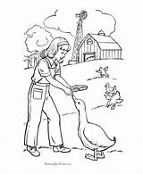 On The Farm Coloring Pages At GetDrawings  Free Download sketch template
