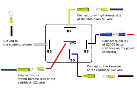 Automotive 5 Pin Relay Diagram