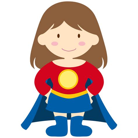 Kids dressed as Superheroes Clipart. - Oh My Fiesta! for Geeks