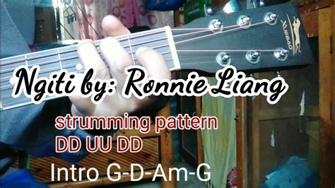 Ngiti by: Ronnie Liang (easy chords guitar with lyrics) @katapoyguitartv - YouTube