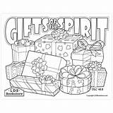 Lds Gifts Of The Holy Spirit Coloring Pages Sketch Page sketch template