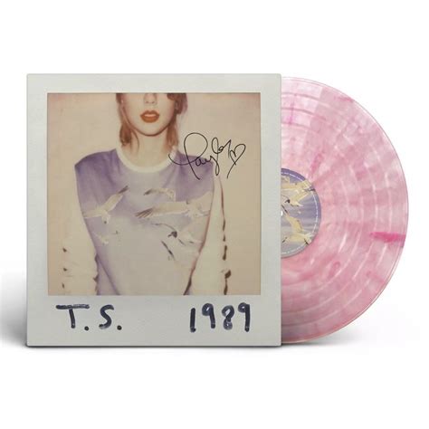 TAYLOR SWIFT HAND SIGNED AUTOGRAPHED 1989 ALBUM VINYL PINK RARE | Vinyl, Taylor swift music ...