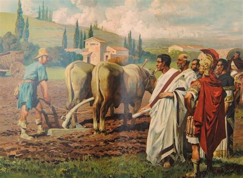 Anton Hoffman - Roman farmers. Antique chromolithograph, school poster on thick paper - Catawiki