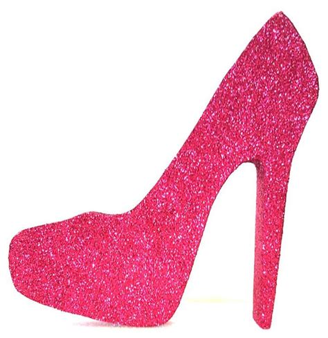 Stiletto High Heel Shoe Foam Cutouts, Use for Birthday Parties, Sweet 16, Quinceañera, Shopping ...