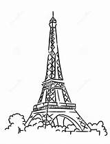 Eiffel Tower Coloring Pages Free sketch template
