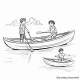 Rowboat Coloring Pages  Free & Printable sketch template