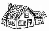 House Coloring Page Printable sketch template