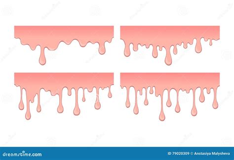 Background with Pink Bubble Gum. Stock Vector - Illustration of drop ...