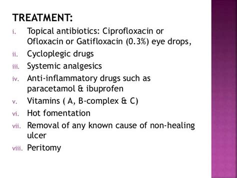 Corneal ulcers