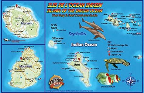 Indian Ocean Islands Map