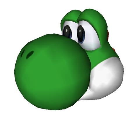DS / DSi - Super Mario 64 DS - Yoshi Head - The Models Resource