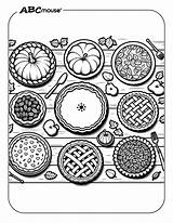 Free Thanksgiving Dinner Printable Coloring Pages For Kids  ABCmouse sketch template