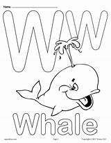 Letter W Alphabet Coloring Pages  3 Printable Versions sketch template