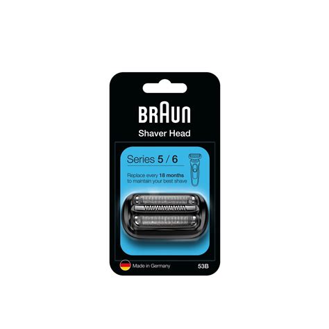 Buy Braun Series 5/6 Electric Shaver Replacement Head 53B · Kuwait