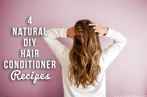 4 Natural DIY Hair Conditioner Recipes