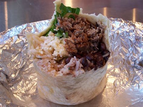 Chipotle Carnitas Burrito | Close up. I generally like the t… | Flickr