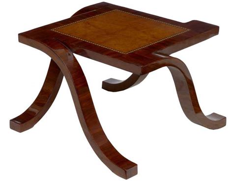 Art Deco Rosewood Coffee Table Cocktail Side Tables