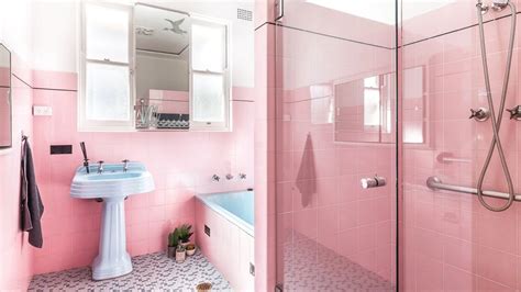 Retro Pink Bathroom Tile – Semis Online