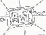 Prayer Coloring Pages  Religious Doodles sketch template