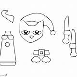 Pete The Cat Coloring Pages Color By Number Skateboard  Free Printable sketch template