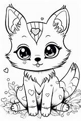 Easy Cute Animal Coloring Pages For Kids  Free Printable sketch template