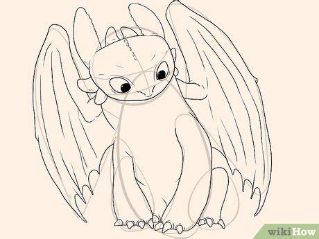 How to Draw Toothless (with Pictures) - wikiHow