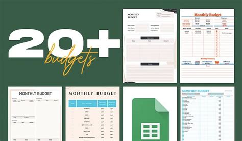 20+ monthly budget templates in Google Sheets | KnowTechie