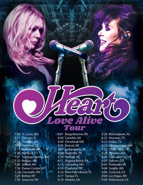 Heart Plot "Love Alive Tour" with Sheryl Crow and Elle King | Exclaim!