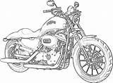 Free Printable Harley Davidson Coloring Pages  Templates sketch template