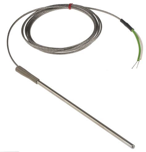 RS PRO Type K Thermocouple 150mm Length, 4.5mm Diameter → +350°C - RS ...