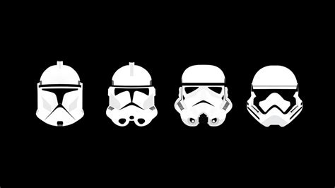 Baggrunde : illustration, Star wars, minimalisme, logo, hjelm, Storm ...