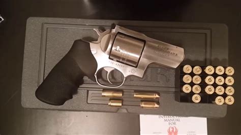 Ruger Alaskan Super Redhawk 454 casull review - YouTube