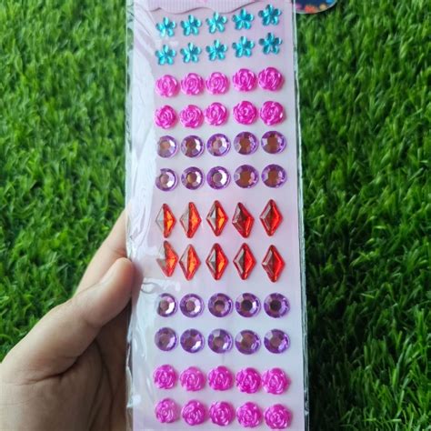 Embellishment Stone stickers B 45/- per sheet – MyCraftBox90 And TohfaaBox