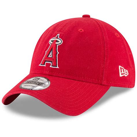 New Era Los Angeles Angels Red Game Replica Core Classic 9TWENTY Adjustable Hat