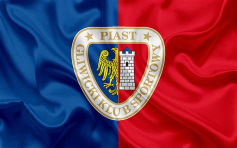 Piast Gliwice FC Polish football club, Piast logo, emblem, Ekstraklasa, Polish football ...