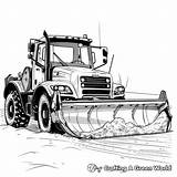 Snow Plow Coloring Pages  Free & Printable sketch template