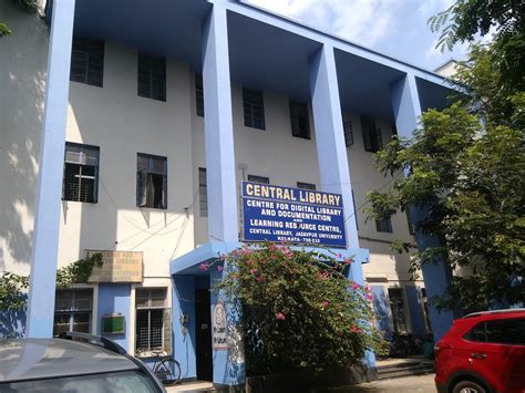 Jadavpur University Central Library in the city Kolkata