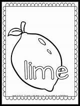Lime Coloring Page {FREE PRINTABLE}  The Art Kit sketch template
